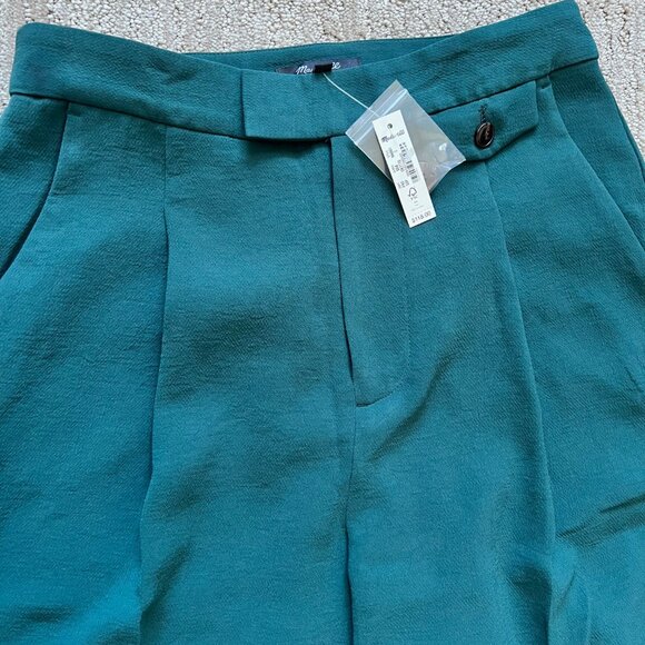 Madewell The Harlow Wide Leg Pants (brand new) green - Picture 3 of 3